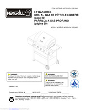 Nexgrill 720-0697B User Manual
