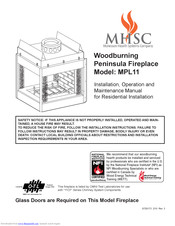 MHSC MPL11 Installation, Operation And Maintenance Manual