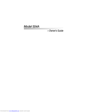 Directed Electronics 554A Owner's Manual