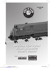 Lionel American Flyer U-Boat Diesel Locomotive Owner's Manual