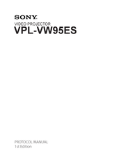 Sony VPL-VW95ES Protocol Manual