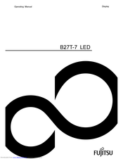 Fujitsu B27T-7 Operating Manual