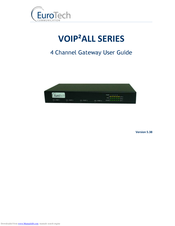 Eurotech VOIP ALL SERIES User Manual
