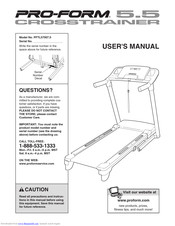 Pro-Form PFTL57007.0 User Manual