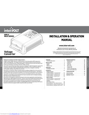 intervolt SVC241225G2 Installation & Operation Manual