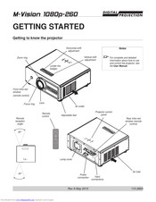 Digital Projection M-Vision 1080p-260 series Getting Started