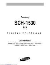 Samsung SCH-1530 Owner's Manual