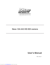 Ness 104-443 User Manual