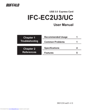 Buffalo IFC-EC2U3 User Manual