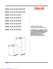 Unical GHISS 16R B AP User Manual