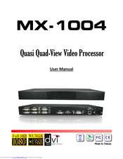 Quasi MX-1004 User Manual