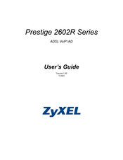 ZyXEL Communications Prestige 2602R Series User Manual