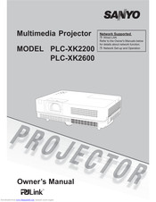Sanyo PLC-XK2200 Owner's Manual