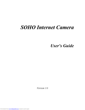Soho SOHO Wireless Internet Camera User Manual
