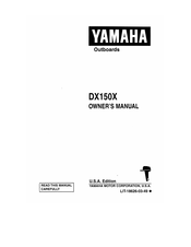 Yamaha DX150X Owner's Manual