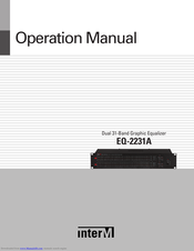 Inter-m EQ-2231A Operation Manual