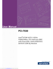 Advantech PCI-7030G2-00A1E User Manual