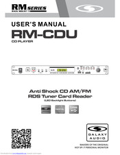 Galaxy Audio RM-CDU User Manual