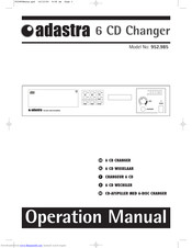 Adastra 952.985 Operation Manual