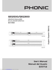 Phonic GEQ1500 User Manual