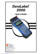 Graphic Products DuraLabel 2000 PLUS User Manual