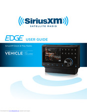 Sirius XM RAdio EDGE User Manual
