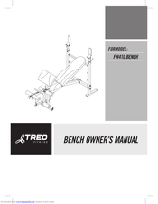 Treo Fitness FW410 BENCH Owner's Manual