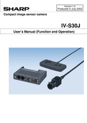 Sharp IV-S30J User Manual