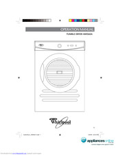 Whirlpool AWD60A Operation Manual