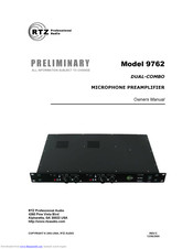 RTZ 9762 Owner's Manual
