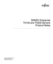Fujitsu SPARC ENTERPRISE T5240 Product Notes