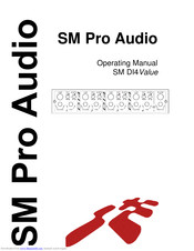 SM Pro Audio SM DI4 Value Operating Manual