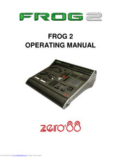 Zero88 FROG 2 Operating Manual