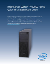 Intel P4304SC2SFEN User Manual