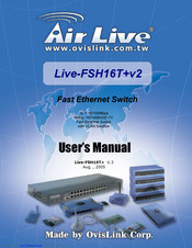 Ovislink AirLive Live-FSH16T+v2 User Manual