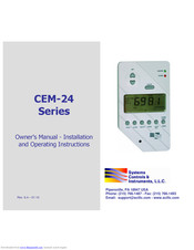 Systems Controls & Instruments CEM-24 Series Owner's Manual