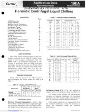 Carrier 19EA Application Data