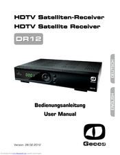 Gecco DR12 User Manual