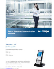 Aastra 612d User Manual