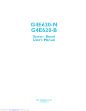 DFI G4E620-N User Manual