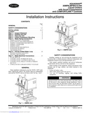 Carrier AQUASNAP 30MPA Manuals | ManualsLib