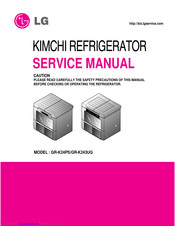 LG GR-K243UG Service Manual