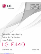 LG LG-E440 User Manual