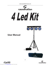SOUNDSATION 4 led KIT Party User Manual