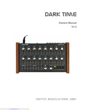 Doepfer Dark Time Owner's Manual