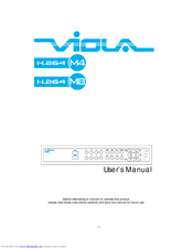 Viola Systems H.264 M4 User Manual