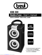 Trevi KBB 300 User Manual
