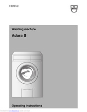 V-ZUG Adora S 266 Operating Instructions Manual