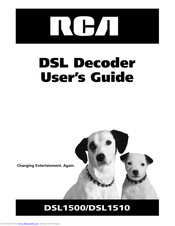 RCA DSL1500 User Manual