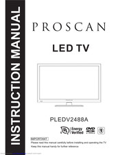 Proscan PLEDV2488A Manuals | ManualsLib